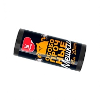 Мешки для мусора 45 л, черные, в рулоне 20 шт., ПНД, 14 мкм, 650х550 мм, Особопрочные, МП7795 в Нижнем Тагиле