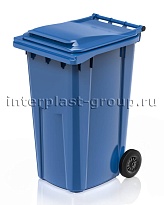 Контейнер для мусора 240 л голубой облегченный 240 голубой в Нижнем Тагиле